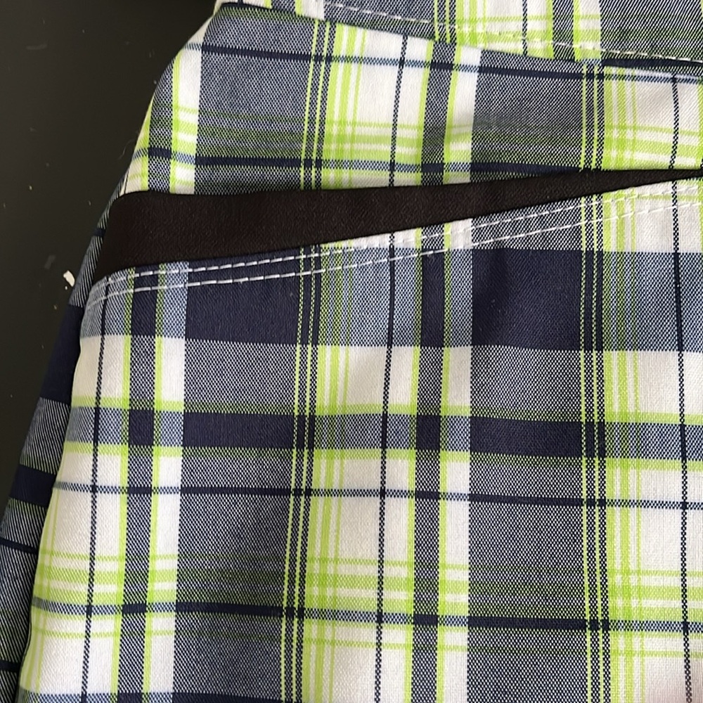Izod Blue and Green Skort size 4 - Picture 3 of 11